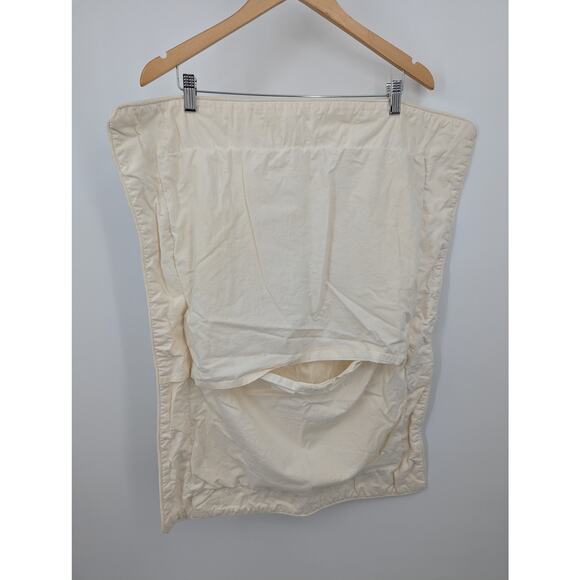 Set of 3 Vintage D. Porthault King Pillowcases Ivory Floral Damask 100% Cotton - Picture 2 of 9